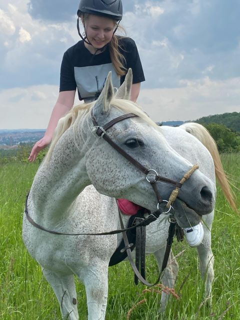 Horseback riding tour near Prague - Meeting the horses at Lucký mlýn 1577