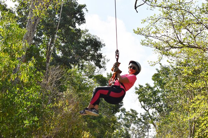 Horseback riding Tour with ATV circuit, ziplines and Cenote - Pickup timing and the five-hour schedule