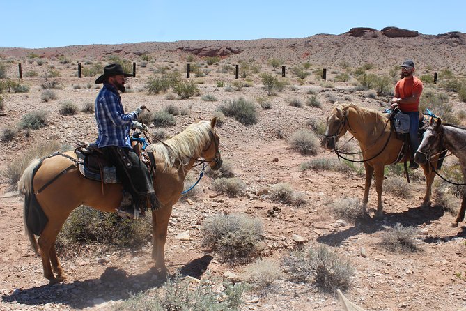 Horseback Riding with Breakfast in Las Vegas - Mounting a calm horse as a first-time rider