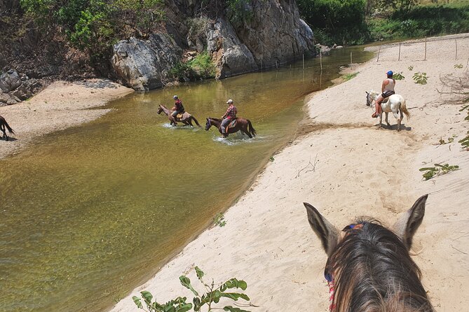 Horses on The Beach or Hot Springs - Starting at Laguna Manialtepec