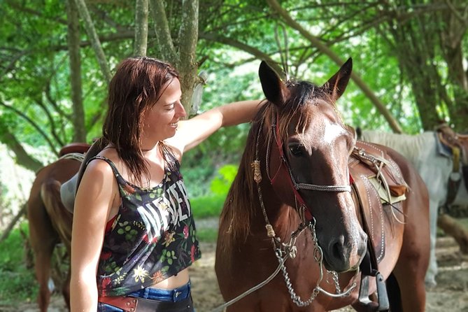 Hot Springs Horseback Riding Adventure - Riding Through Farms, Mountains, and River Crossings