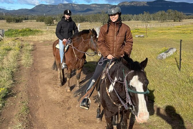 Hunter Valley Horse Ride - 90 Minutes -Vineyard & Mountain Views - Who gets the best value for $98.43