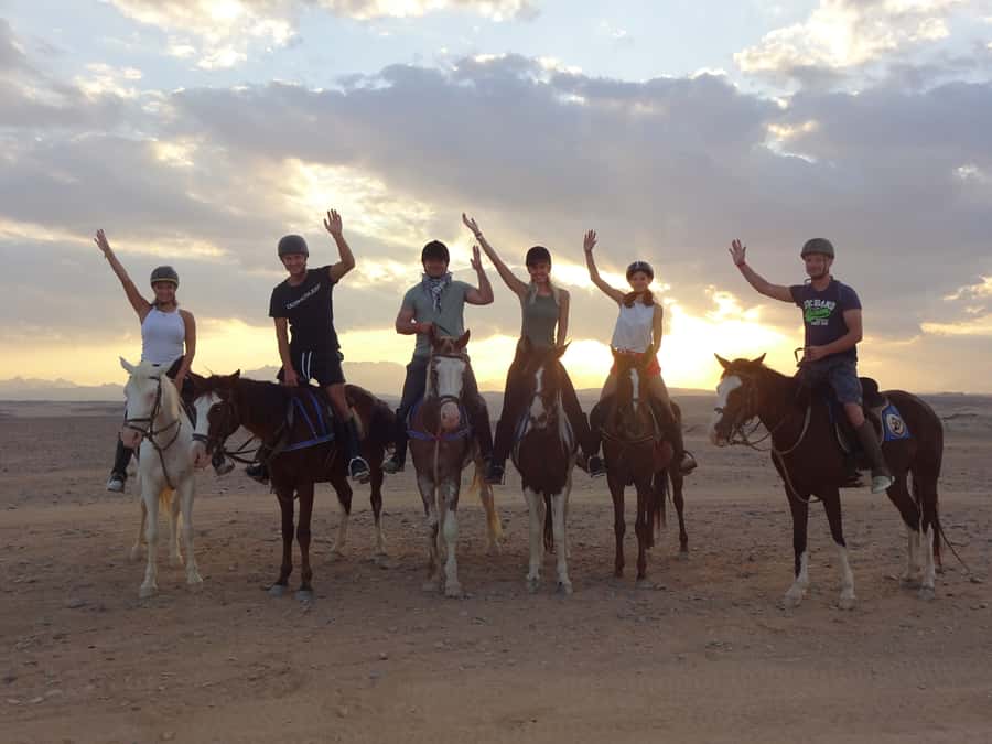 Hurghada: Sea & Desert Horse Tour, Stargazing, Dinner & Show - Why the desert-to-sea route is the real attraction