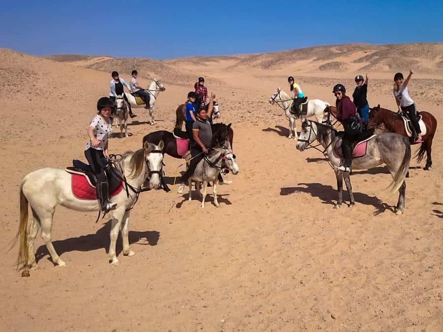 Hurghada: Sunset Sea, Desert Horse W Opt, Dinner, Stargazing - How the ride compares with a standard beach outing