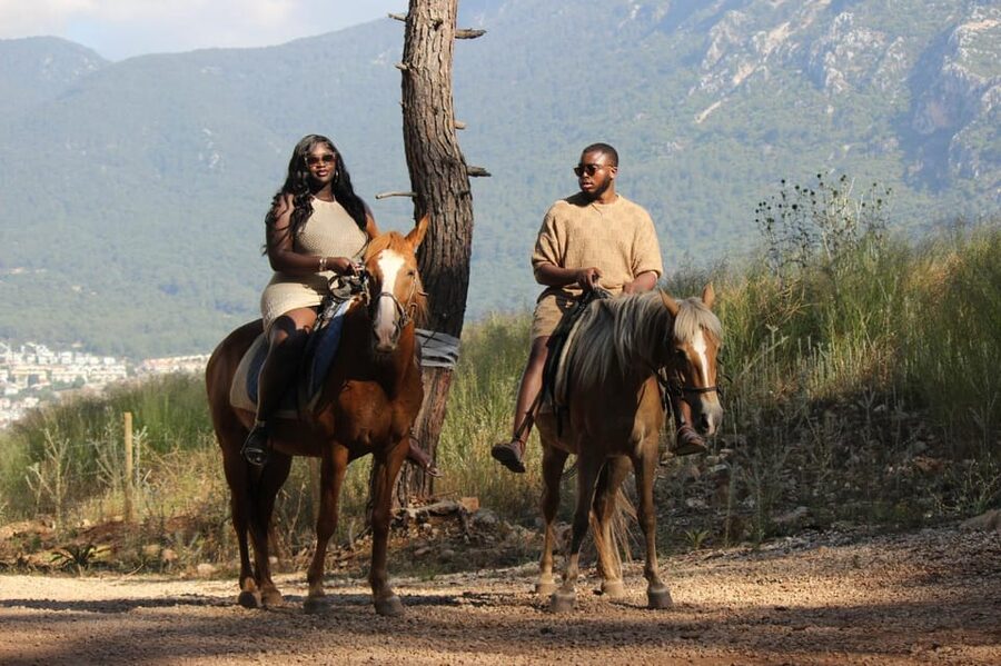 Icmeler Horse Riding Through The Rivers and Forest - Leaving Icmeler for the countryside