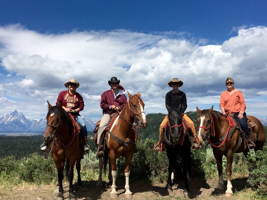Jackson Hole: Bridger-Teton National Forest Horseback Ride - Following the river into Buffalo Valley