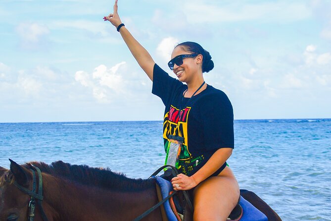 Jamaica's Ocean Horseback Bamboo Raft Adventure and Transport - Key points at a glance