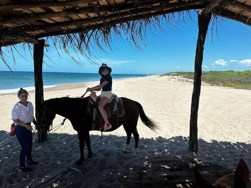 Jungle and beach horseback ride + lunch + mezcal - What the $105 price includes
