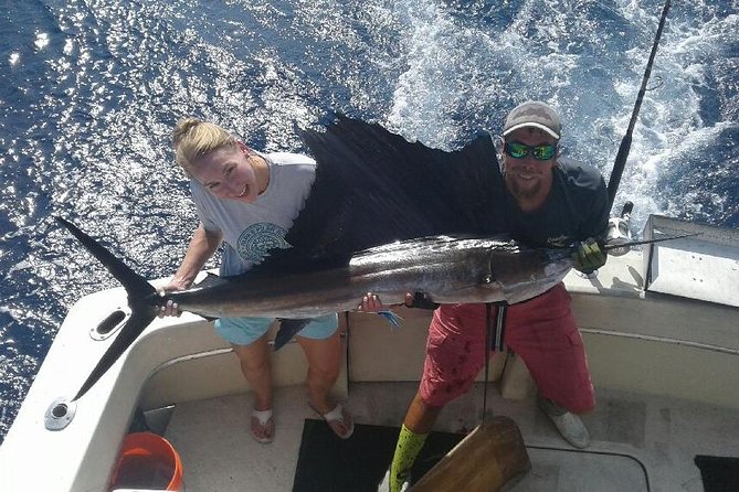 Key West Private Fishing Charters- 4 HRS 36 FT HATTERAS COWBOY - A practical morning on the water