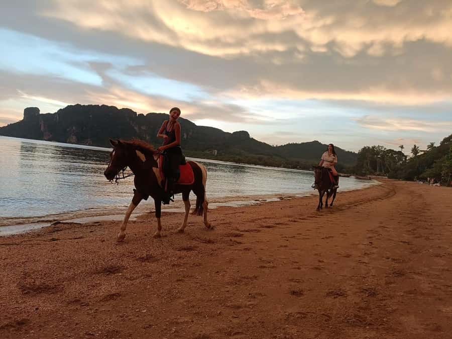 Krabi Horse Riding on the Beach and atv Extreme - A Tuk-Tuk Transfer to the Horses