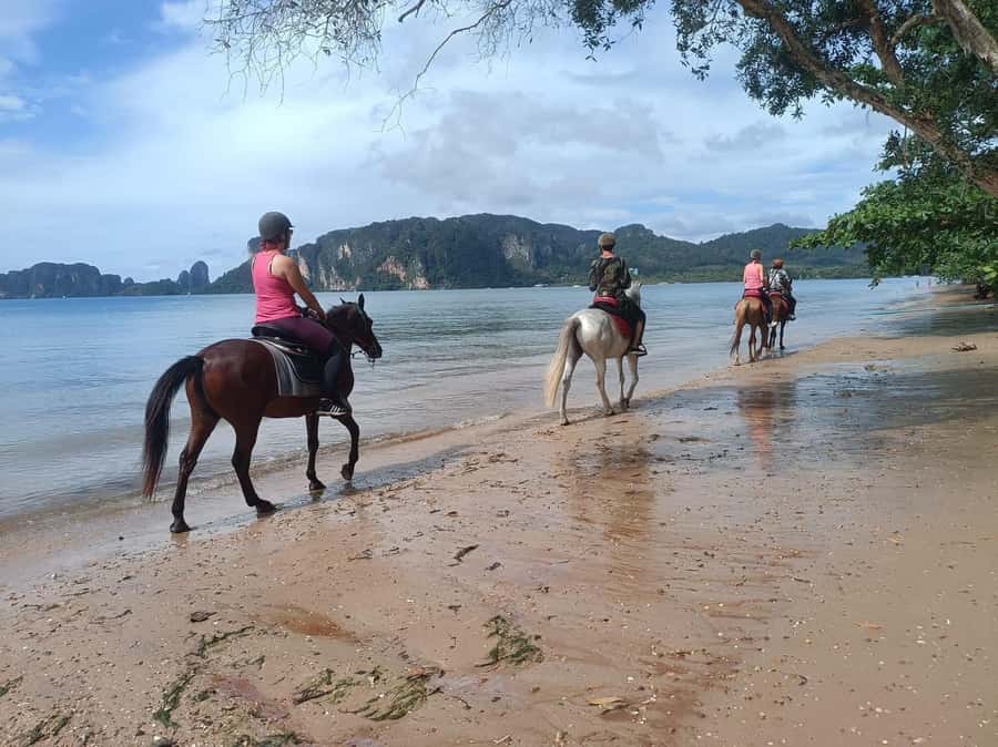 Krabi Horse Riding on the Beach and atv Extreme - The Ao Nang ATV Route Takes About Half an Hour