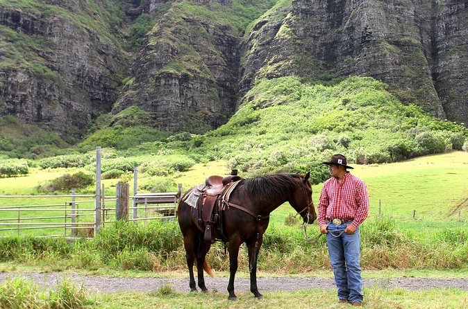 Kualoa Ranch - Horseback Walking Tour - World War II Bunkers and Hawaiian History
