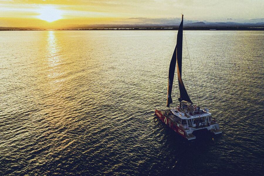 La Grande Motte: Camargue Sunset Catamaran Tour with a Drink - The welcome cocktail and tapenade