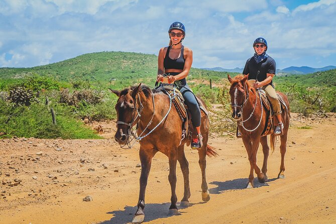 Los Cabos Horseback Riding - Getting acquainted with your horse