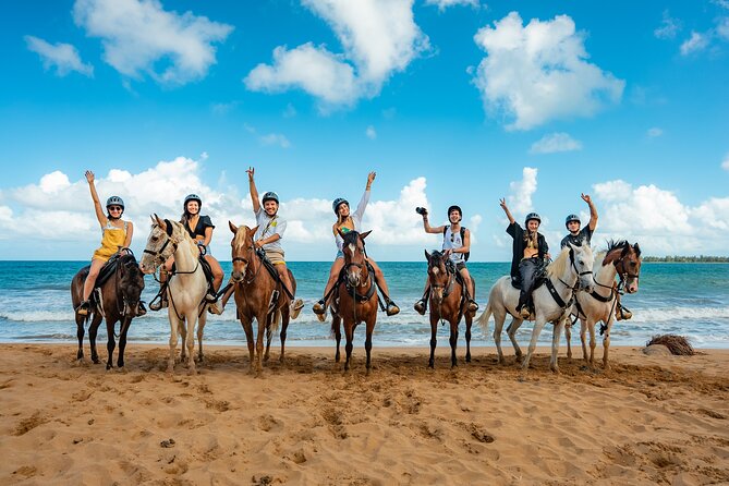 Luquillo Beach Horse Ride from Carabalí Rainforest Adventure Park - From Carabalí Park into Puerto Rico’s green foothills