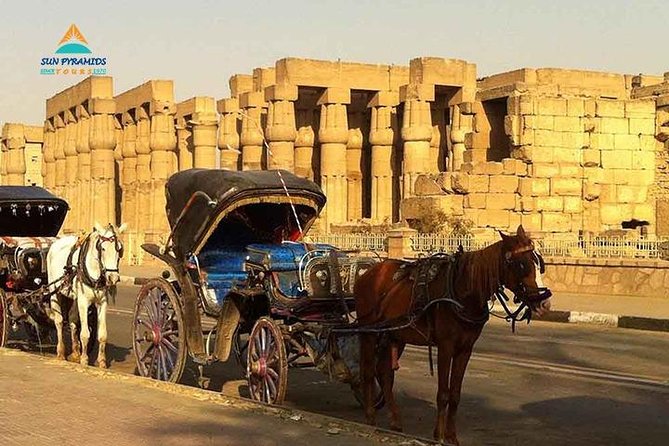 Luxor City Tour By Horse Carriage in Egypt - Walking along the Nile Corniche