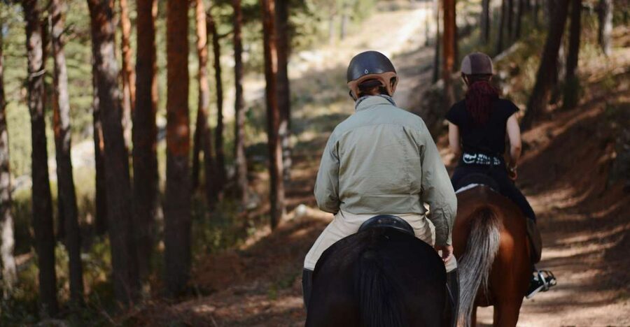 Madrid: Horse Riding in Sierra del Guadarrama National Park - Getting comfortable with your horse