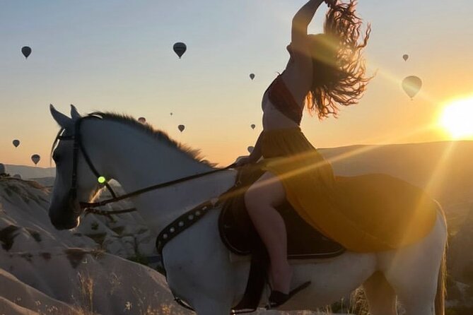 Magical horse ride with balloon in Cappadocia - Meeting Guide Erhan at the Ranch