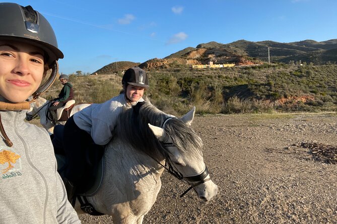 Malaga - guided horseback riding - The short arena practice