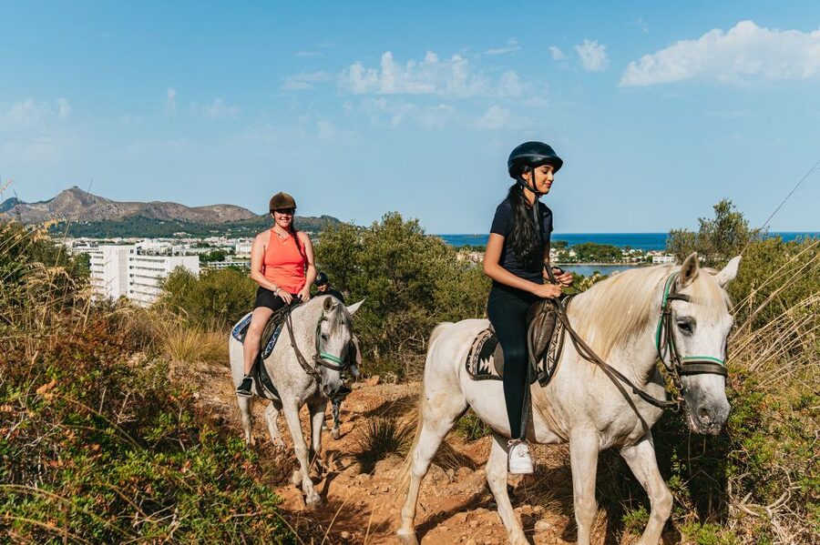 Mallorca: Horseback Riding Experience with Food Options - The Two-Hour Route and Alcudia Bay Views