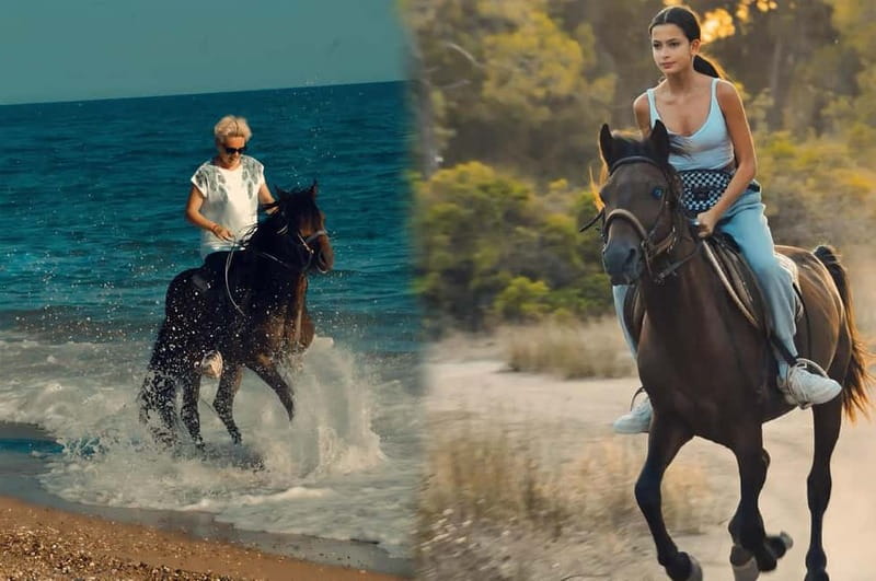 Manavgat Side: Horse Riding on the Beach and in the Forest - Through the pine forest and beside the river
