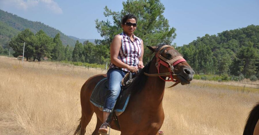 Marmaris Horseback Riding Experience - Through pine forest and mandarin trees