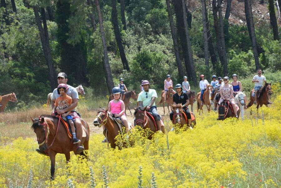 Marmaris: Horseback Riding in the Forest w/Hotel Pickup - Leaving Marmaris for the pine forest