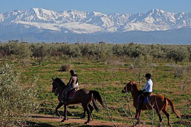Marrakech Horse Riding - Leaving Marrakech for the Tensift River