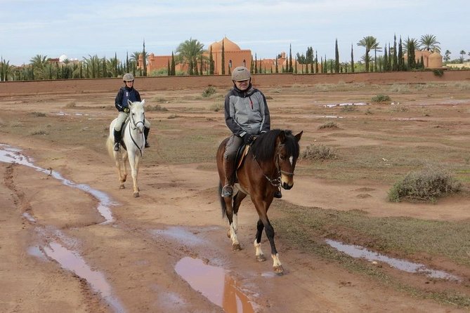 Marrakech Horse Riding - The one-hour ride through the palm groves