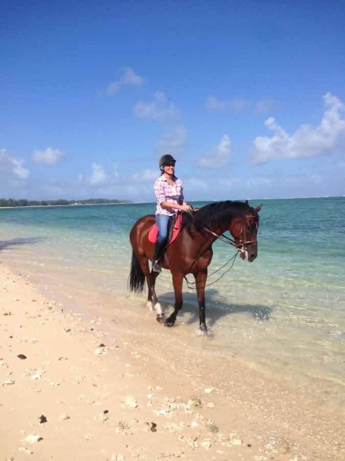 Mauritius: Horse riding on the deserted beach of Riambel - What the $117 price gives you