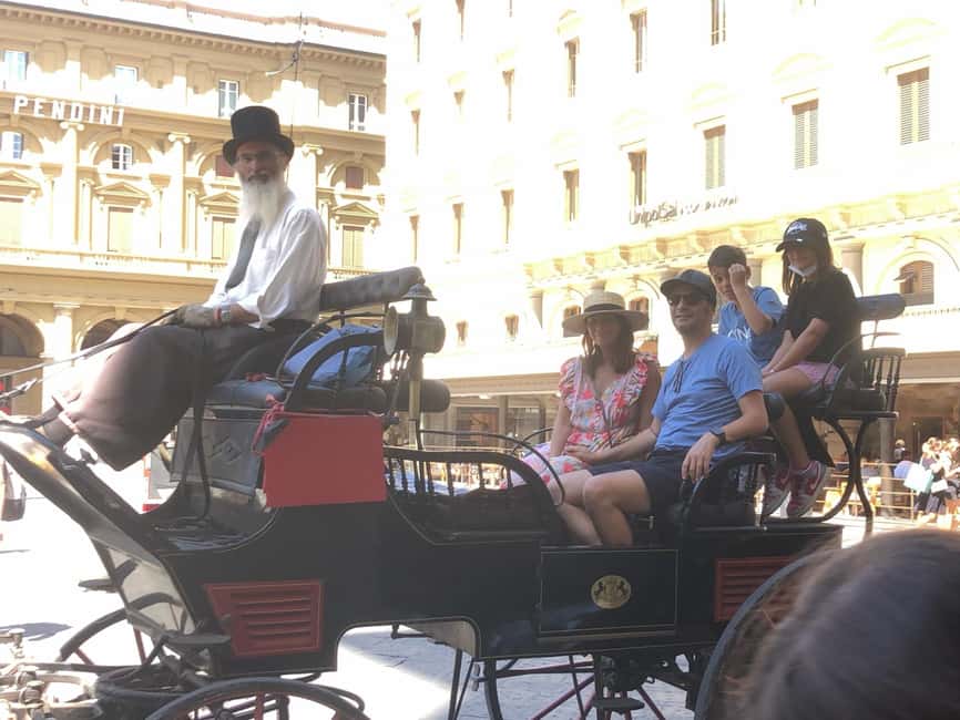 Medieval Carriage Ride: Check out Florence like a traveler from the past - Setting off from Piazza della Repubblica