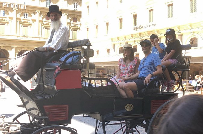 Medieval Carriage Ride with Horses and Local Tour Guide - The Uffizi from the carriage