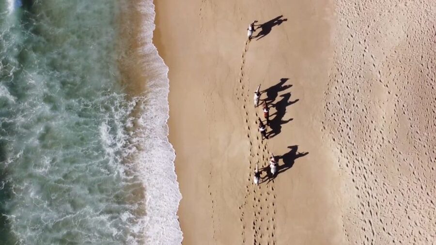 Melides: Horseback Riding on Melides Beach - Reaching Melides Beach on horseback