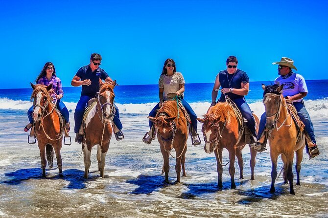 Migriño Beach Horseback Riding Experience - Riding out toward Migriño Beach