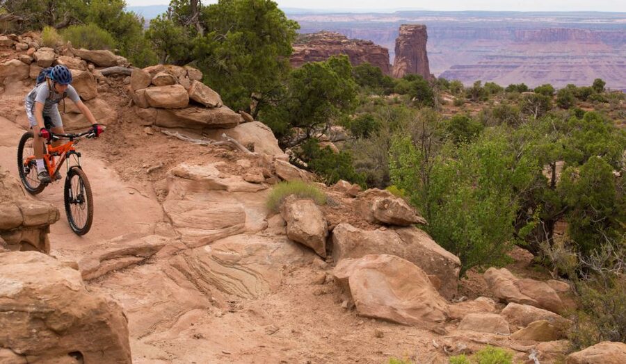 Moab: Dead Horse Point Singletrack Mountain Biking Tour - What the included bike and gear mean