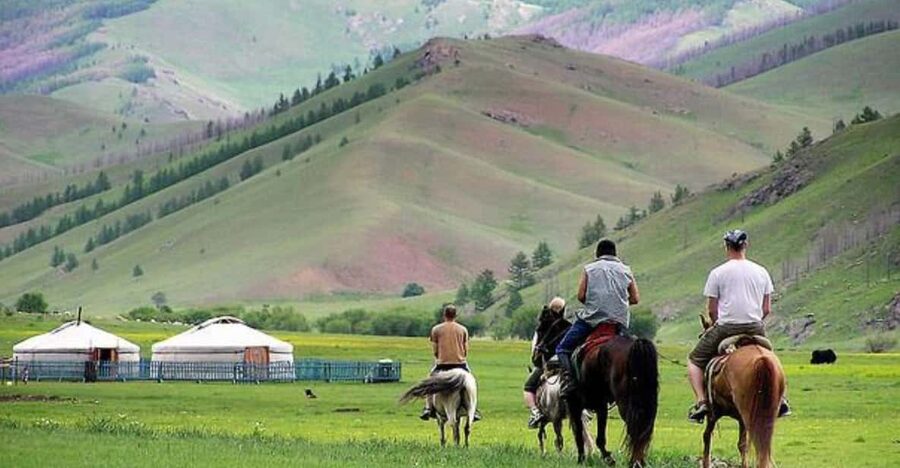 MONGOLIAN NOMADS: 2-Day Horse Trekking & Cow Milking Tour - Herding sheep and goats on horseback