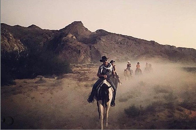 Morning Horseback Ride with Breakfast from Las Vegas - Cowboy breakfast by the ranch fire