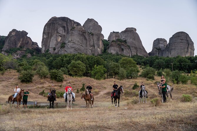 Morning Horseback Tour in Meteora with Monastery Ypapanti - Riding beneath Meteora’s rock pillars