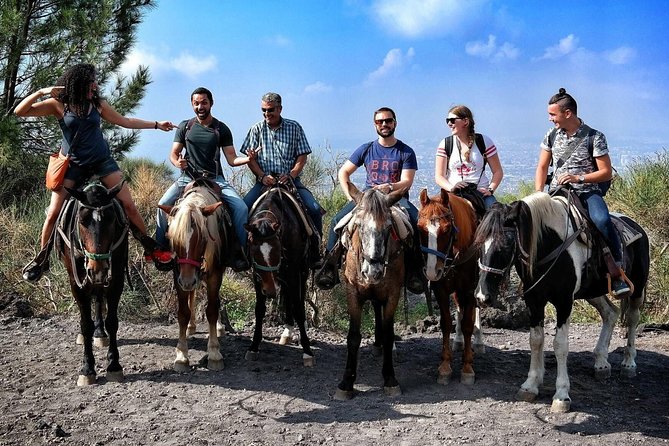 Mount Vesuvius Guided Horse Riding Tour with Sample Wine - Riding through the national park for 90 to 120 minutes