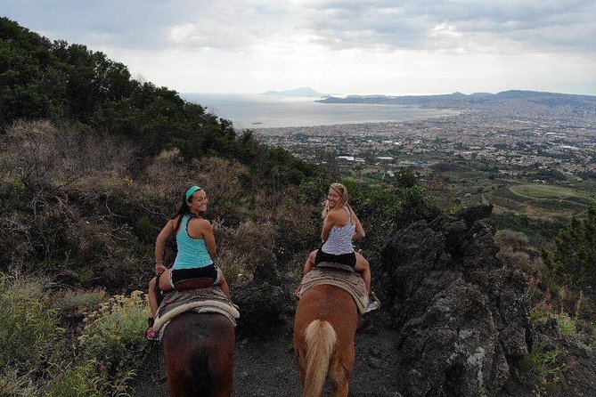 Mount Vesuvius Guided Horse Riding Tour with Sample Wine - Wine, tomatoes, and a family-ranch finish