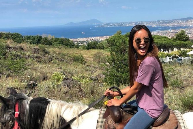 Mount Vesuvius Guided Horse Riding Tour with Sample Wine - Meeting Roberto and Antonia near Naples’ center