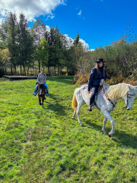 Mountain Horseback Ride & Lunch - A forest lunch with local meat and regional dishes