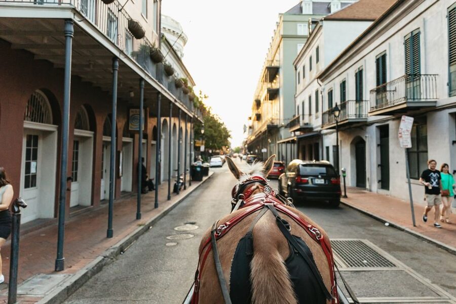 New Orleans: French Quarter Sightseeing Carriage Ride - Faubourg Marigny adds architecture and music