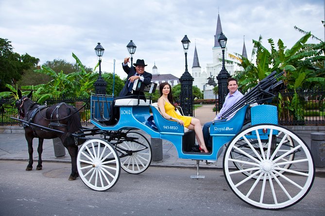 New Orleans Private Carriage Tour of the French Quarter - Boarding Near the French Quarter’s Restaurant Row