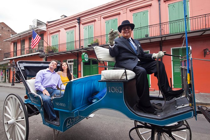 New Orleans Private Carriage Tour of the French Quarter - Jackson Square, the Cathedral, and the Center of the Quarter