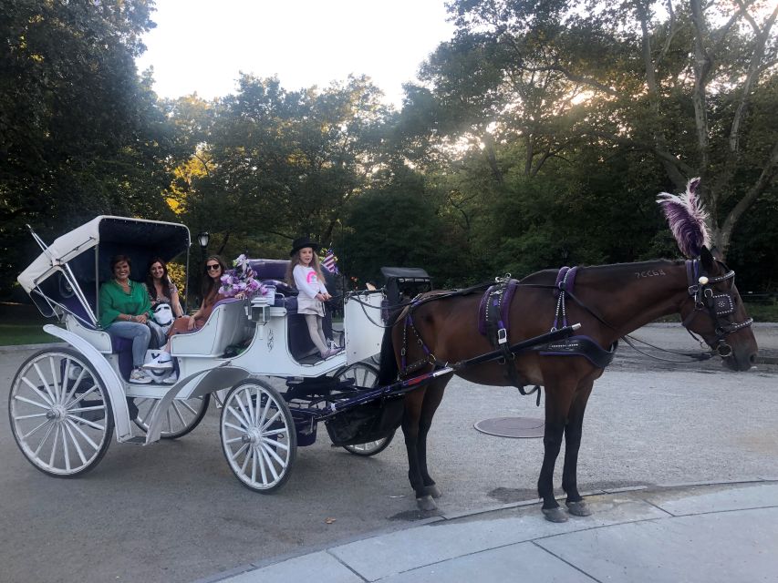 New York: Carriage Ride in Central Park - Wollman Rink, the Carousel, and movie locations