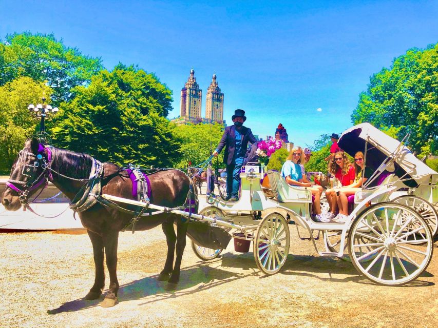 New York City: Central Park Private Horse and Carriage Tour - Balto, the Upper East Side, and city-side views