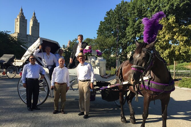 NYC Central Park VIP Horse and Carriage Ride - Strawberry Fields and The Dakota