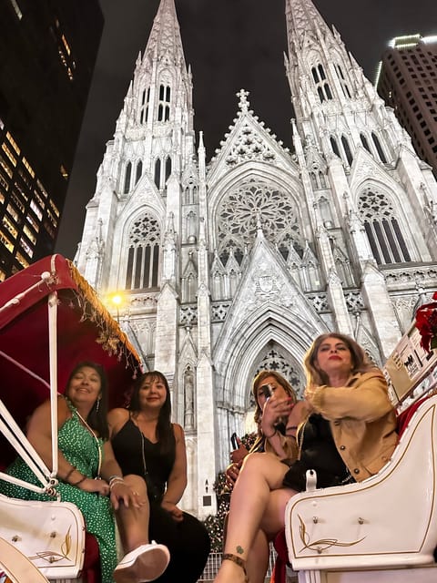 NYC: Christmas Lights Horse Carriage Ride - Saks Fifth Avenue and the Rockefeller Christmas Tree