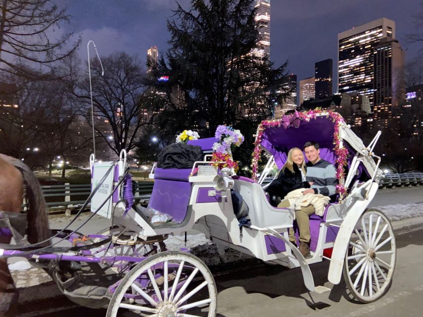 NYC: Private Christmas Lights Horse Carriage Ride - Rockefeller Center and the giant Christmas tree